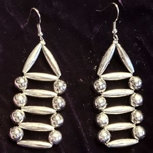 Retro Silverstone earrings